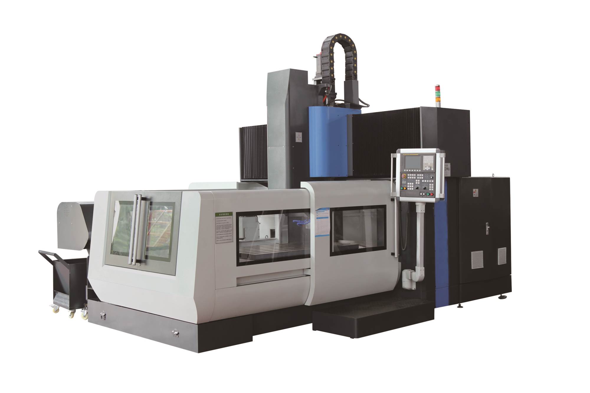 粘刀的雙頭精雕機,如何處理?